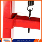 12 Ton Shop Press Hydraulic Bottle Jack Benchtop H-Frame Plates Jack Stand Tools
