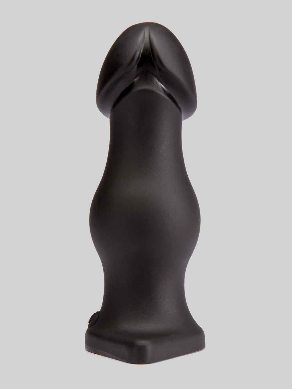 Doc Johnson Titanmen The Rumpy Smooth Butt Plug 6.5 Inch, Black
