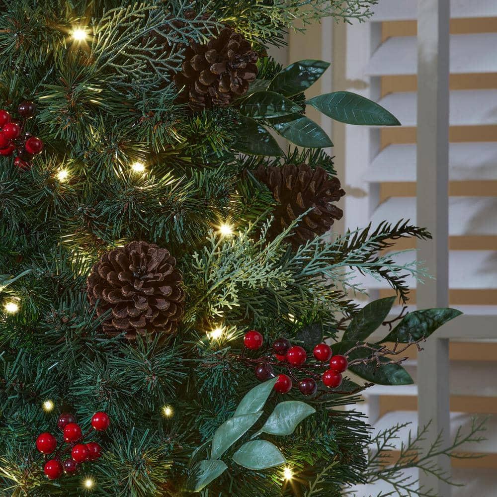5 ft Woodmore Potted Christmas Tree 2-Pack