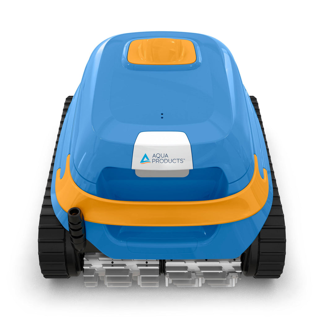 Aqua Products Evo 502 Robotic In Ground All Surface Pool Vacuum with Easy to Clean Top Load Filter Basket and Dual Traction