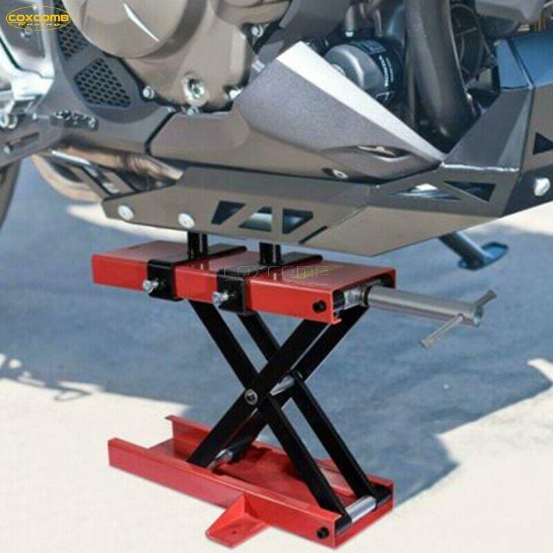 1100 LB Mini Scissor Motorcycle Center Scissor Lift Jack Hoist Stand Bikes ATVs