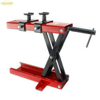 1100 LB Wide Deck Scissor Lift Jack ATV Motorcycle Dirt Bike Scooter Crank Stand