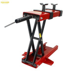 1100 LB Wide Deck Scissor Lift Jack ATV Motorcycle Dirt Bike Scooter Crank Stand