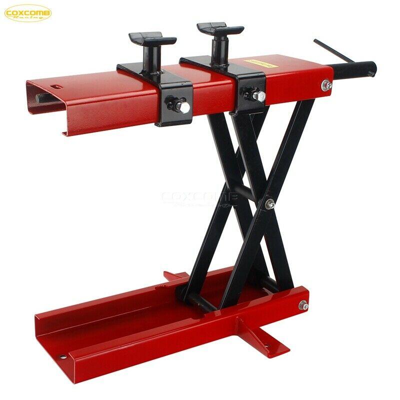 1100 LB Mini Scissor Motorcycle Center Scissor Lift Jack Hoist Stand Bikes ATVs