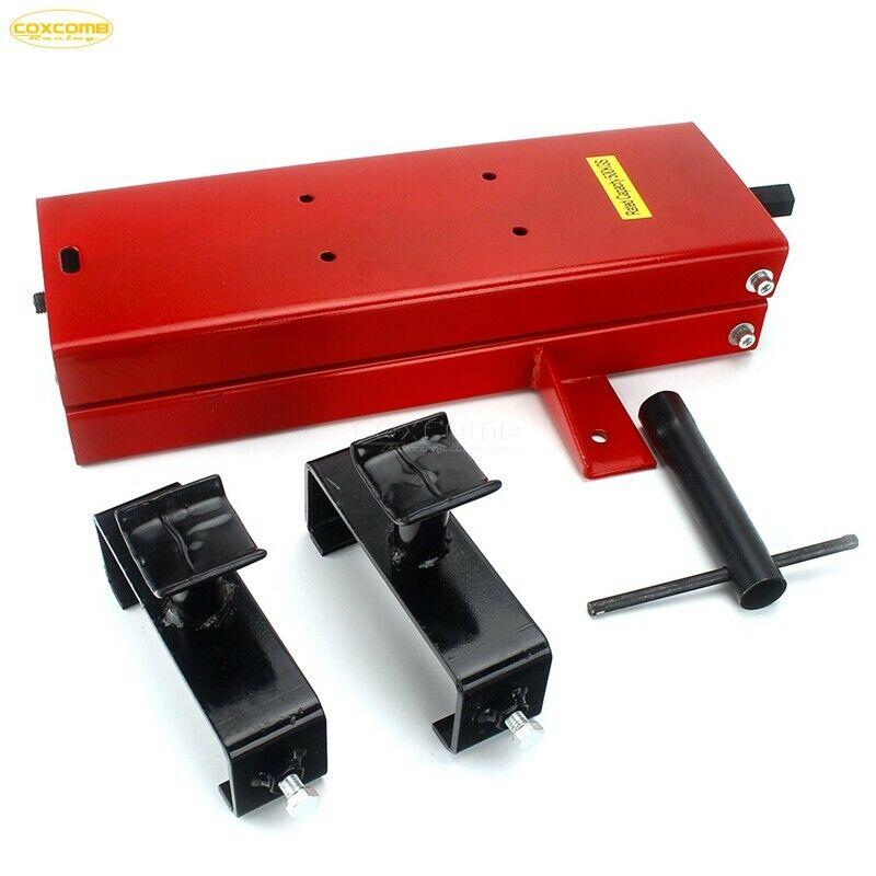 1100 LB Wide Deck Scissor Lift Jack ATV Motorcycle Dirt Bike Scooter Crank Stand