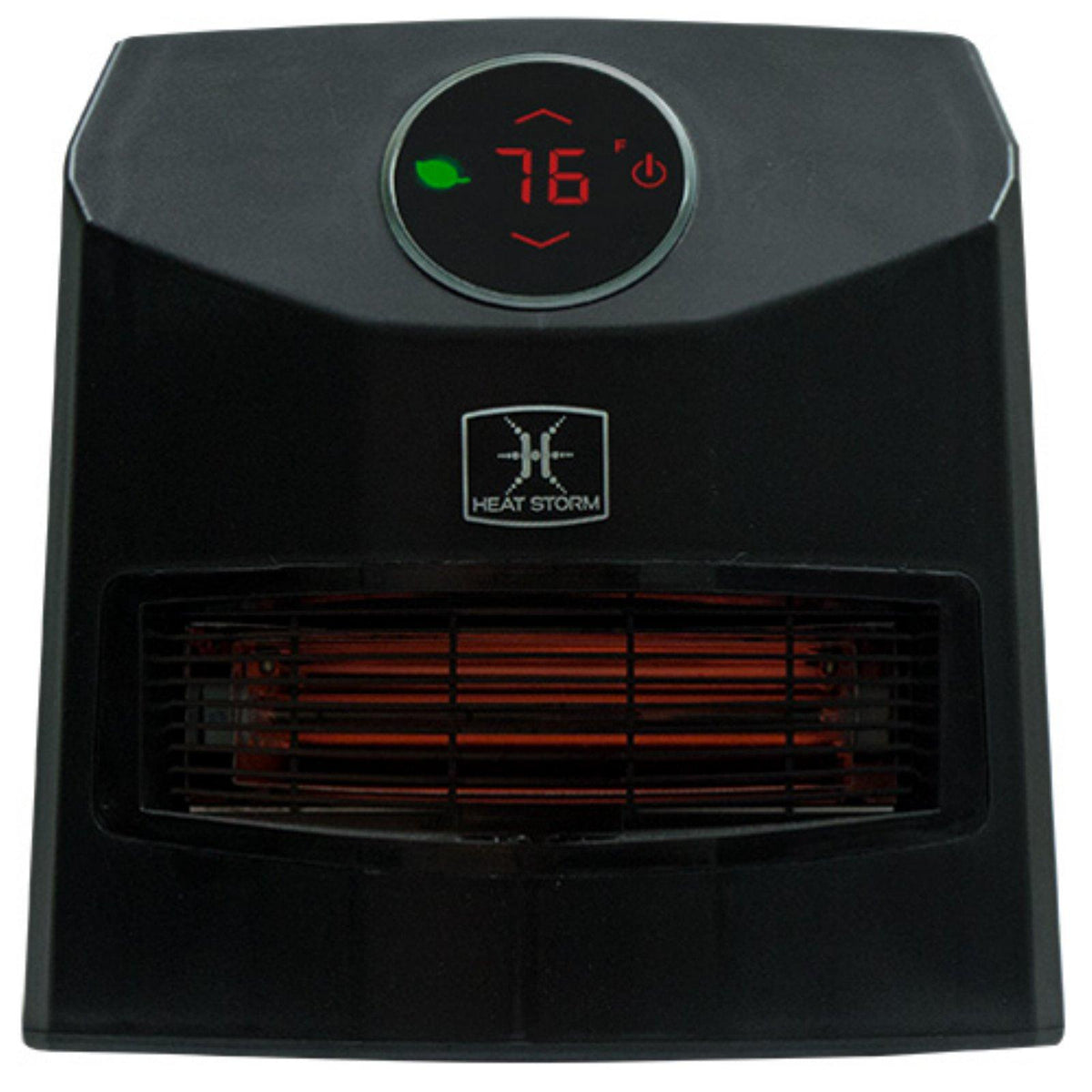 Heat Storm Mojave Indoor Ultra Lightweight Portable Infrared Space Heater - 1500 Watts - Built in Thermostat &amp; Overheat Sensor - Remote Control