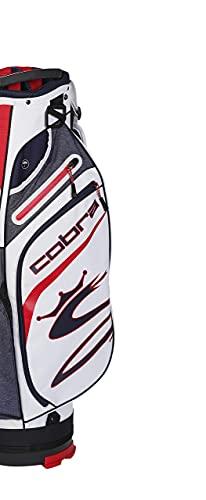 2020 Cobra 14-Way Ultralight Peacoat/High Risk Red/White Cart Golf Bag