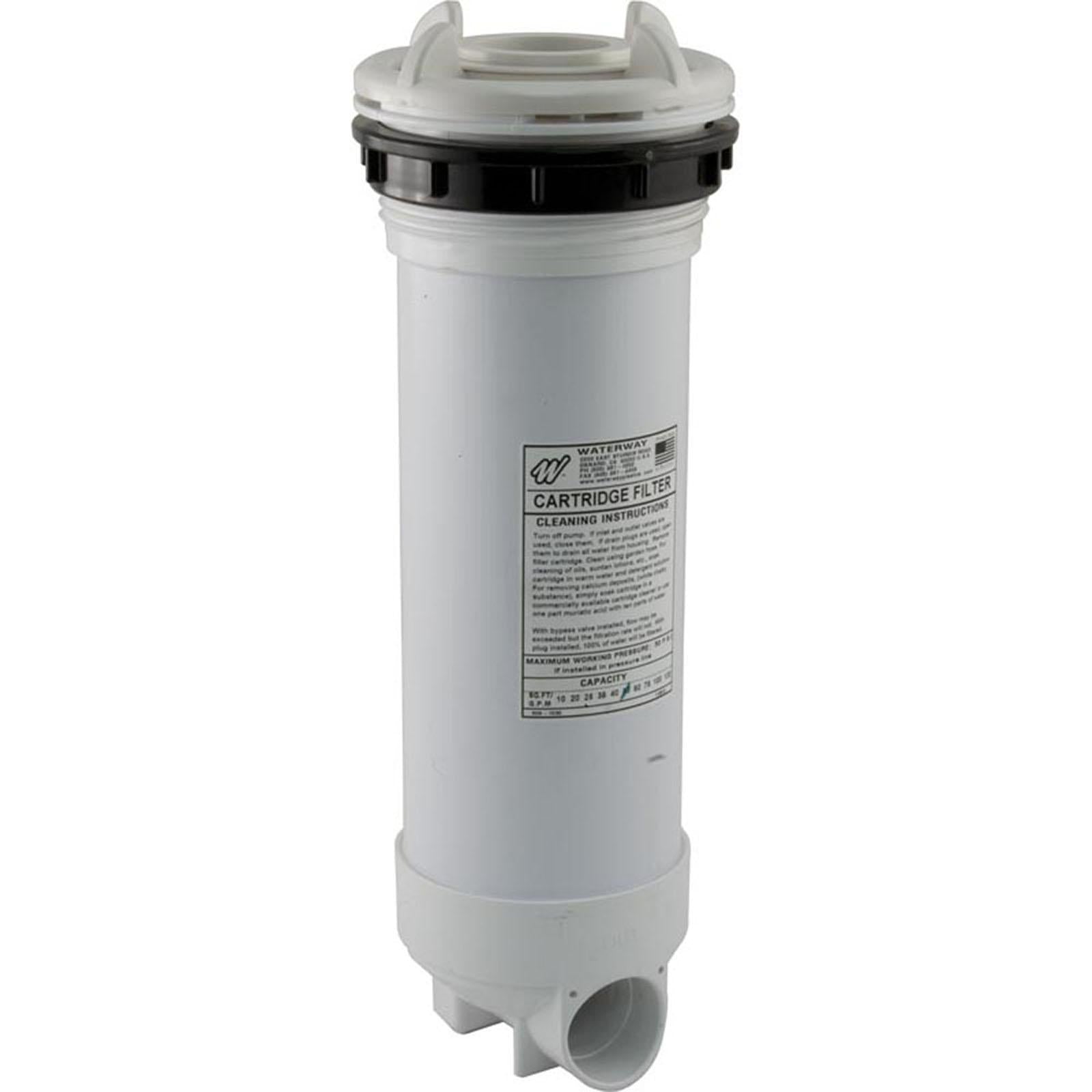 Waterway Plastics Skim Filter Cmplt, WW DynaFlo Plus Top Mount,50sf,Hi Volume