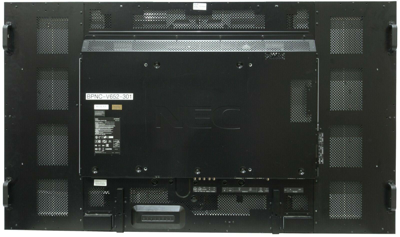 nec v652-tm 65" full hd touchscreen display