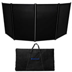Rockville RFAAB DJ Event Facade Booth+Travel Bag+Scrim+Fog Machine+Gallon Fluid