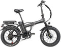 Rattan 48V 500W/750W Electric Bike for Adults 20 inch Folding Bikes 3.0/4.0 Fat Tire Bikes 13AH Removable Lithium-ion Battery E-Bikes 7 Speed Shifter Electric Bicycle High/Low Step Across ebikes