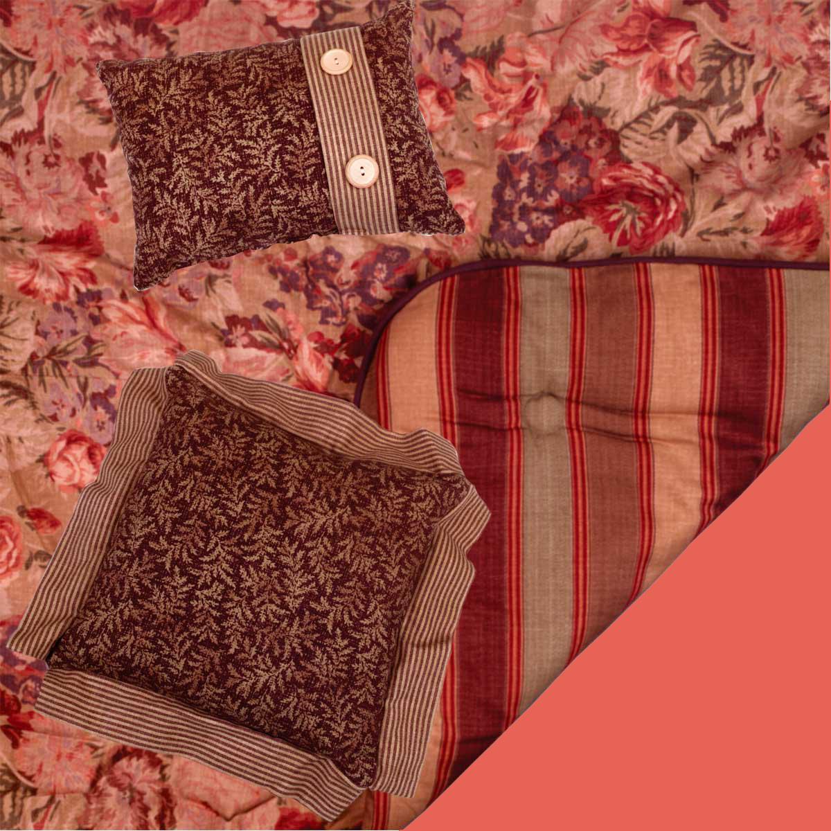 Comforter Set for Bed Mulberry Cotton Queen Size Waverly Renovators Supply