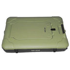 Pet Gear Deluxe Steel Pet Dog Safety Indoor / Outdoor Collapsible Crate with Bolster Pad - Small/Sage