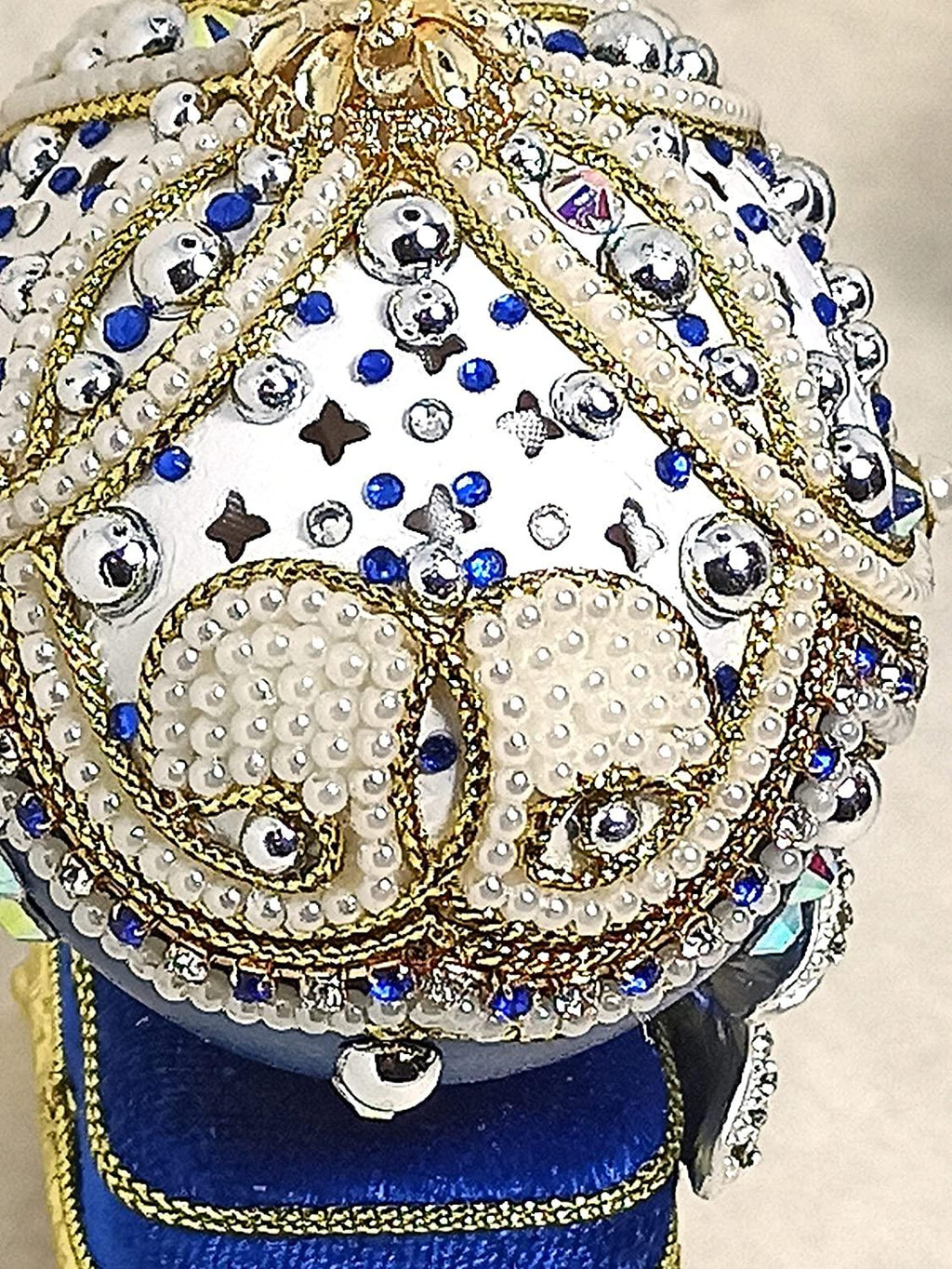 FaberUNIQUE Russian Home Decor FaberEgg Christmas Ornament House Warming Gift for Newly Wed MUSIC SILVER HANDCRAFTED Real FaberEgg Diamond Ball Necklace Bracelet Earring er Gift set