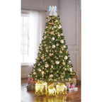 Brylanehome Christmas 12" Tall Angel Tree Topper, White