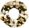 Christmas Wreath Door Hanging Decoration, Festive Party Decoration, 50/60/80/100/120/150cm (Size : 100cm)