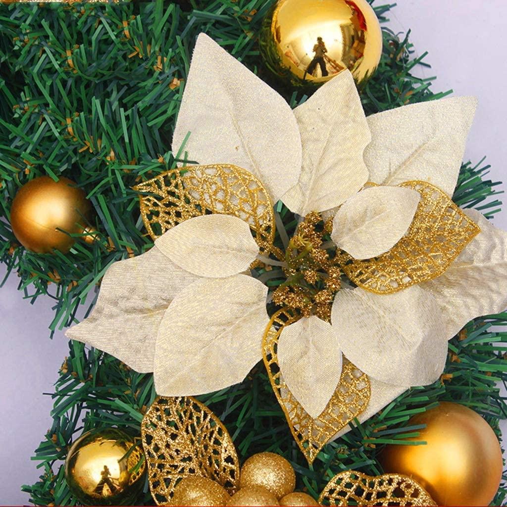 Christmas Wreath Door Hanging Decoration, Festive Party Decoration, 50/60/80/100/120/150cm (Size : 100cm)