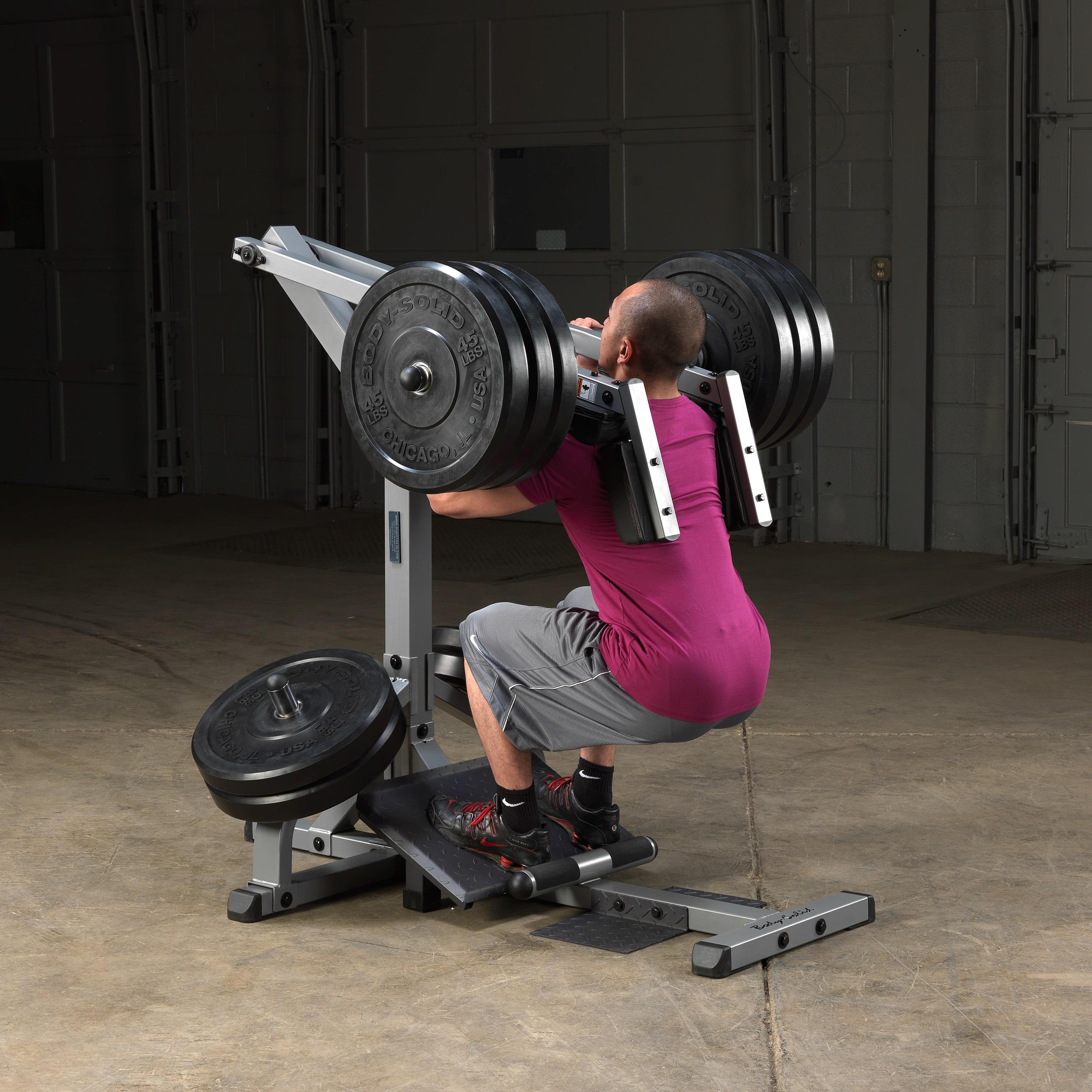 Body Solid GSCL360 LeveraSquat Machine