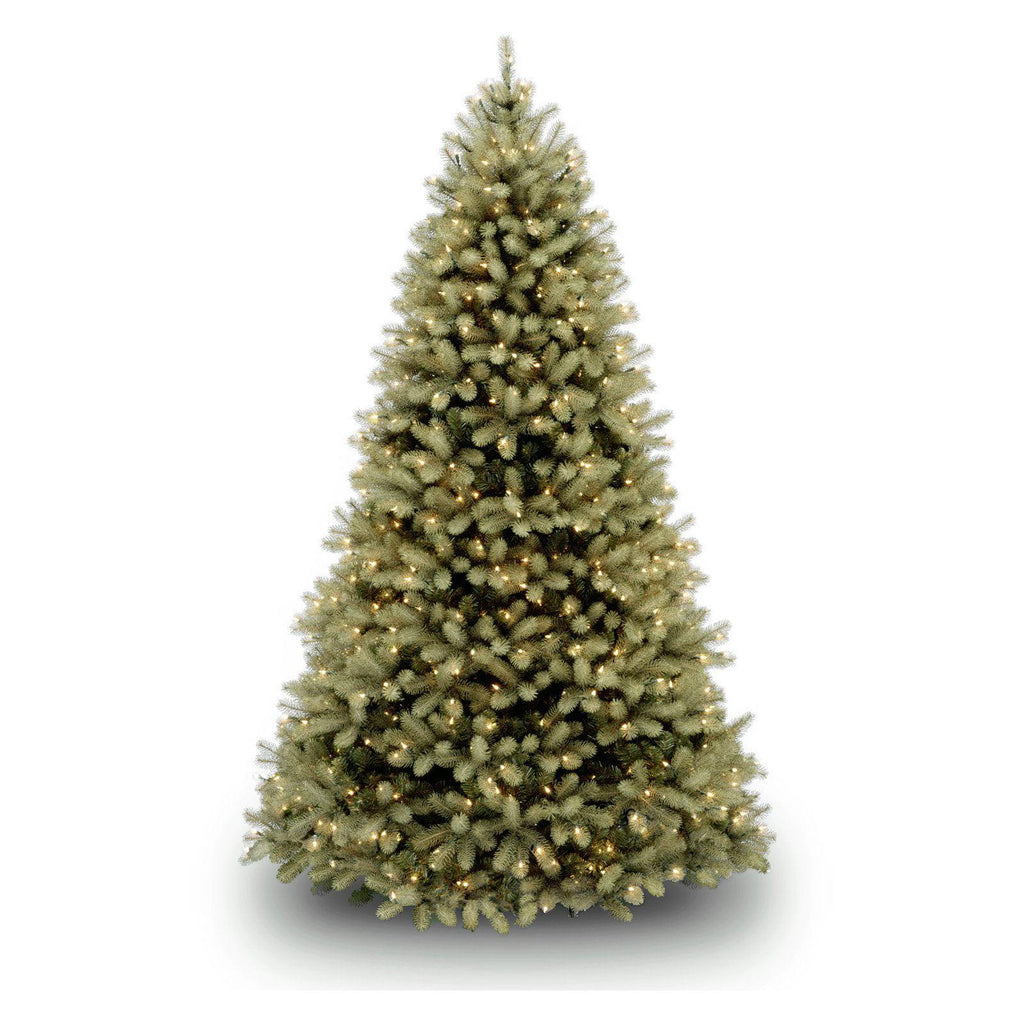 National Tree Company Clear Prelit Dual LED Green Fir Downswept Douglas Christmas Tree, 6.5'