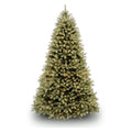 National Tree Company Clear Prelit Dual LED Green Fir Downswept Douglas Christmas Tree, 6.5'