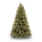 National Tree Company Clear Prelit Dual LED Green Fir Downswept Douglas Christmas Tree, 6.5'