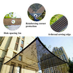 swimming pool cover black 3 pin anti uv sunshade net shading rate 50-55%