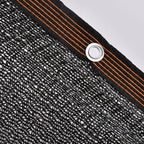 swimming pool cover black 3 pin anti uv sunshade net shading rate 50-55%