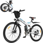 VIVI Folding Electric Bike,350W Ebike 26inch Electric Mountain Bicycle Lightweight E-Bike,Electric Bicycles for Adults &amp;Men&amp;Women, with  21 Speed Gears