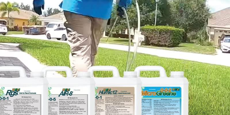 n-ext bio-stimulant liquid fertilizer by greene county fertilizer - 4 gallons - humic acid for lawns - sea kelp - root growth stimulant (rgs)