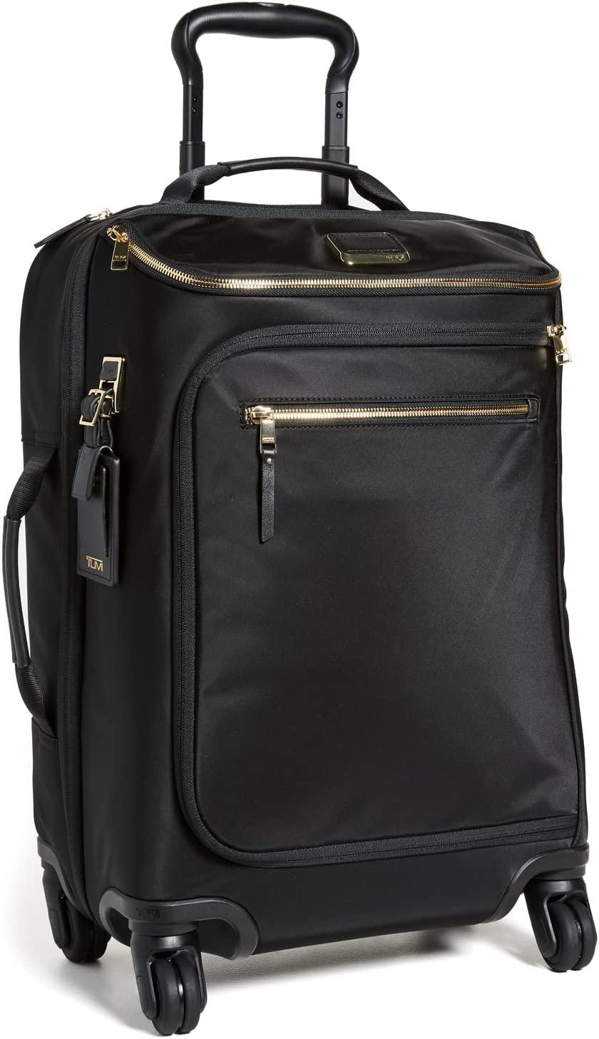 Women's Leger International Carry-On Suitcase, Black, One Size