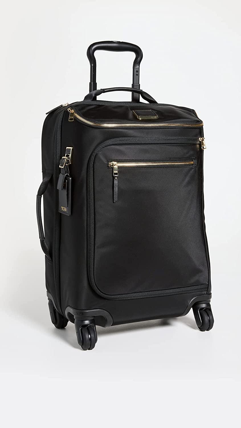 Women's Leger International Carry-On Suitcase, Black, One Size