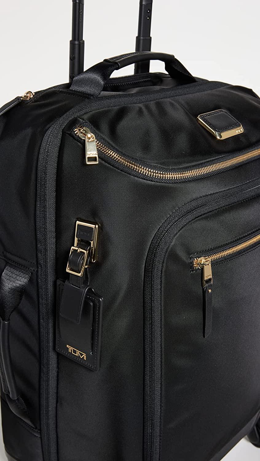 Women's Leger International Carry-On Suitcase, Black, One Size