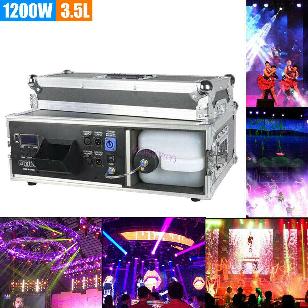 1200W StaMist Haze Machine 3.5L w/ Flight Case PackaStaEffect Hazer