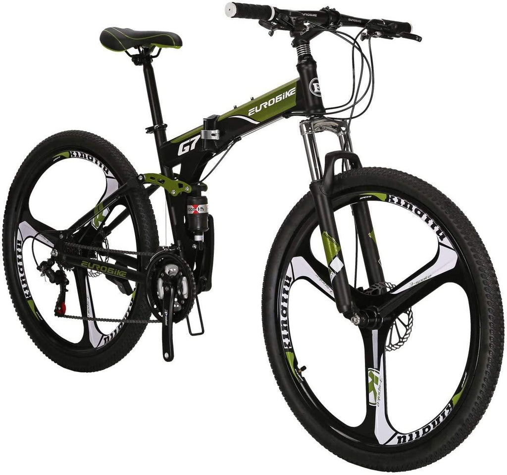 Eurobike Mountain Bikes G7 Bicycle 27.5-Inch Bike Folding Bike
