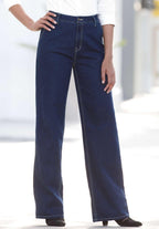 wide leg jeans