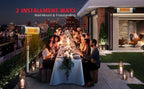Patio Heater - Electric Infrared Heater, Outdoor Space Heater, Standing/Wall Heater for Outdoor/Indoor