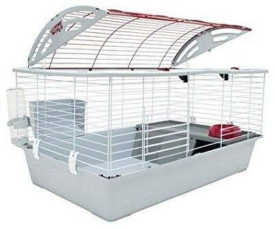 FidgetKute Small Rabbits Guinea Pigs Chinchillas Pet Habitat Wire CaHousing Show One Size