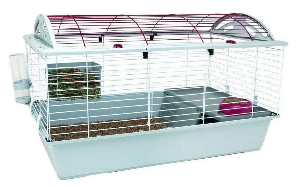 FidgetKute Small Rabbits Guinea Pigs Chinchillas Pet Habitat Wire CaHousing Show One Size