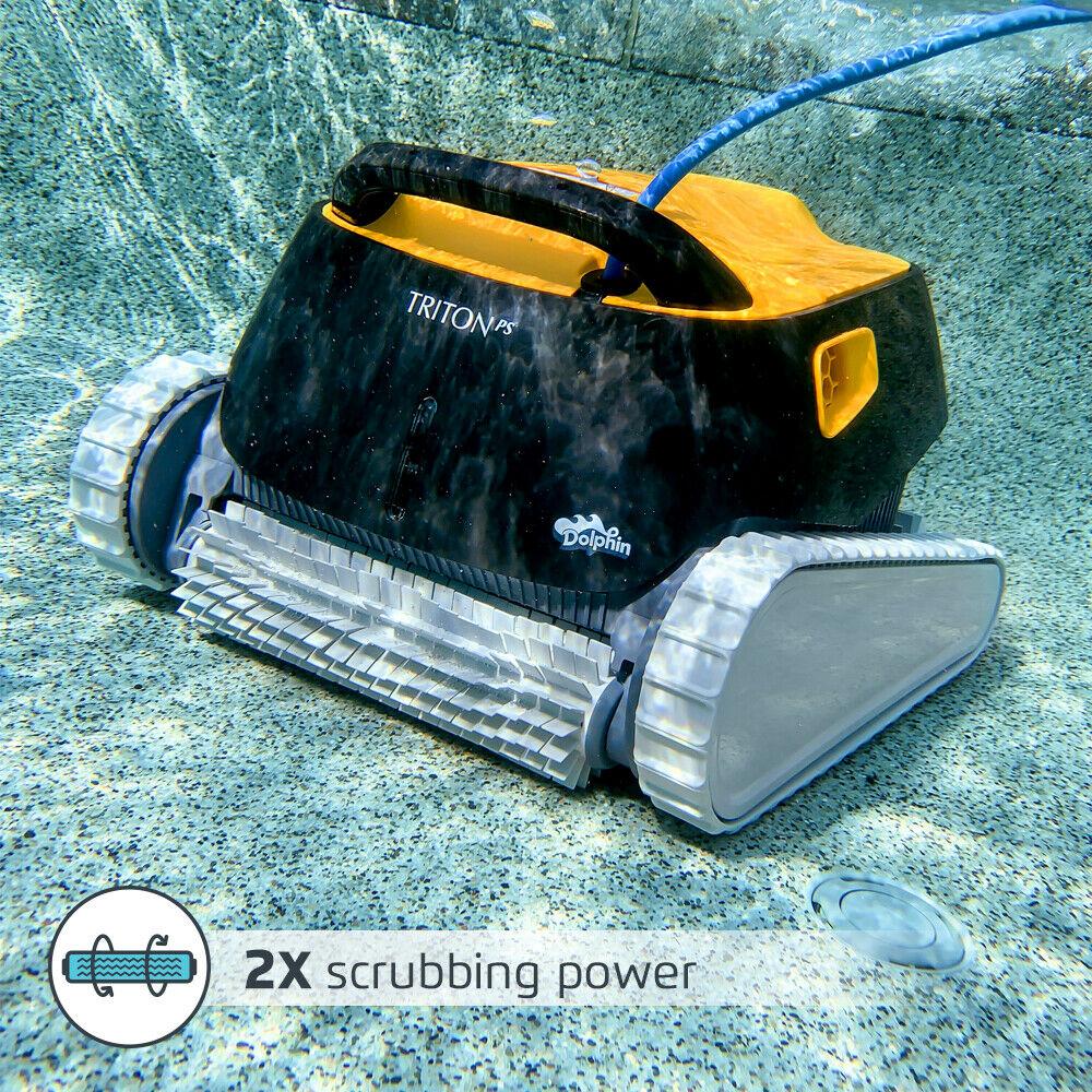 dolphin triton ps robotic pool cleaner 88886207-uswf