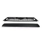No Need to drill Version 2020-2023 4Runner TRD PRO Front Bumper Grille Black Grill Black and Rde for Choose Generic