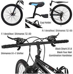 Mountain Bike for Adults, 2021 26 Inch Men and Women Mountain Bikes Carbon Steel 21 Speed Bicycle MTB Bike K-Type Shock-Absorbing Double Disc Brake (Stock in US)