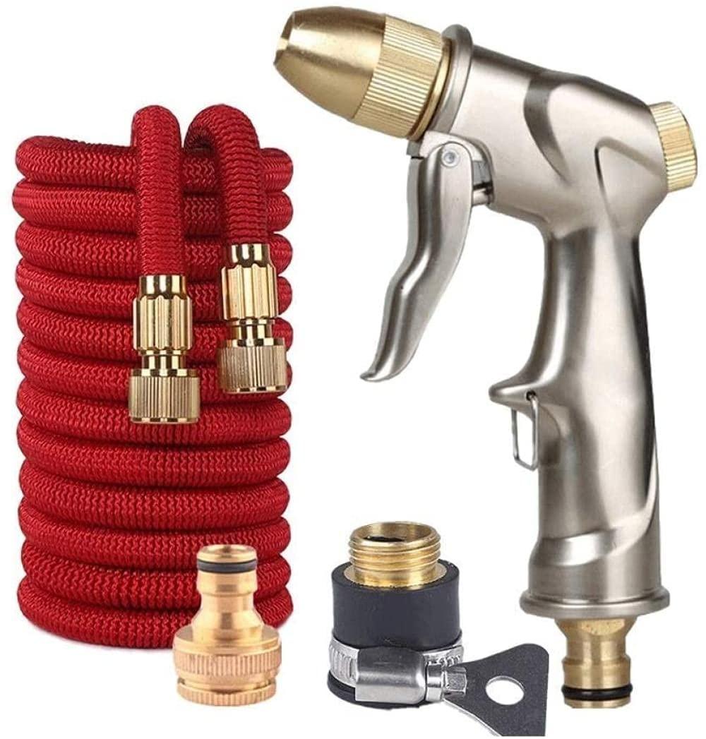 Garden hose watering equipment, water hose household expandable garden hose, telescopic hose, to meet all watering needs-22m
