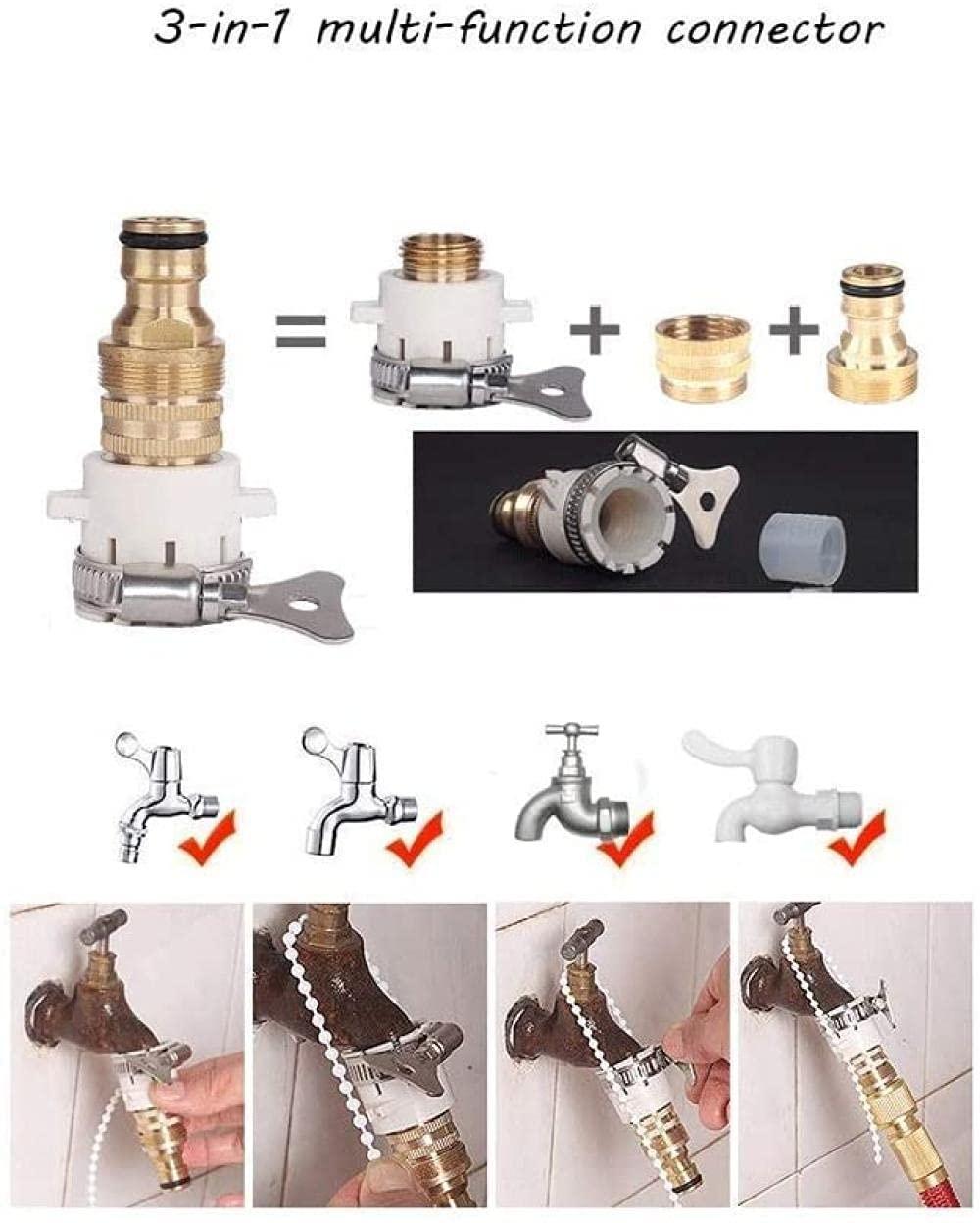 Garden hose watering equipment, water hose household expandable garden hose, telescopic hose, to meet all watering needs-22m