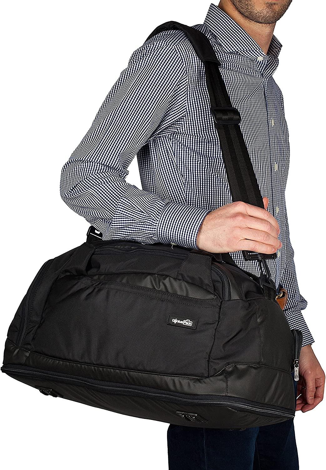 20" Carry On Duffle Bag w/Integrated Garment Suiter