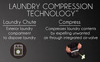 20" Carry On Duffle Bag w/Integrated Garment Suiter