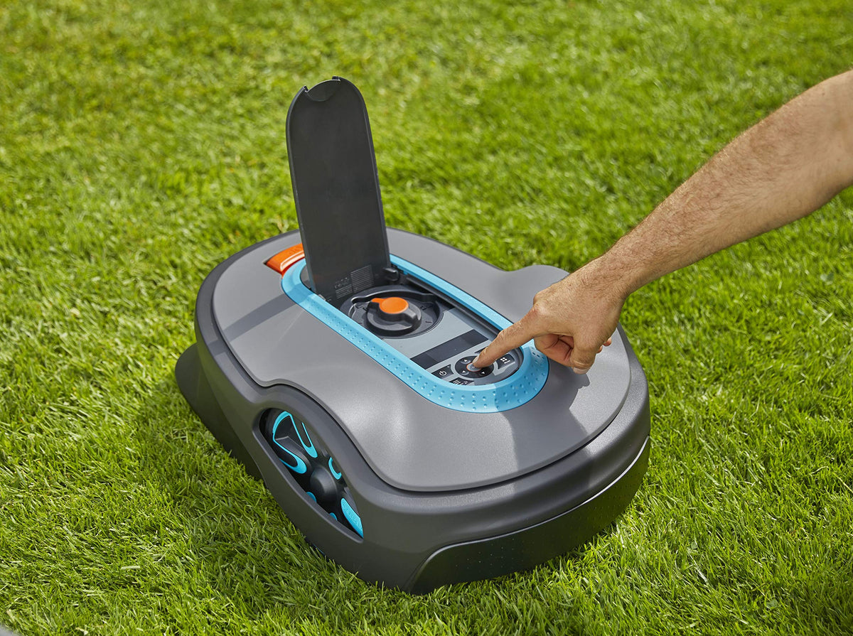 15102-20 SILENO Life - Automatic Robotic Lawn Mower, with Bluetooth app and Boundary Wire, quietest in its Class, for lawns up to 10800 Sq Ft, Made in Europe, Grey