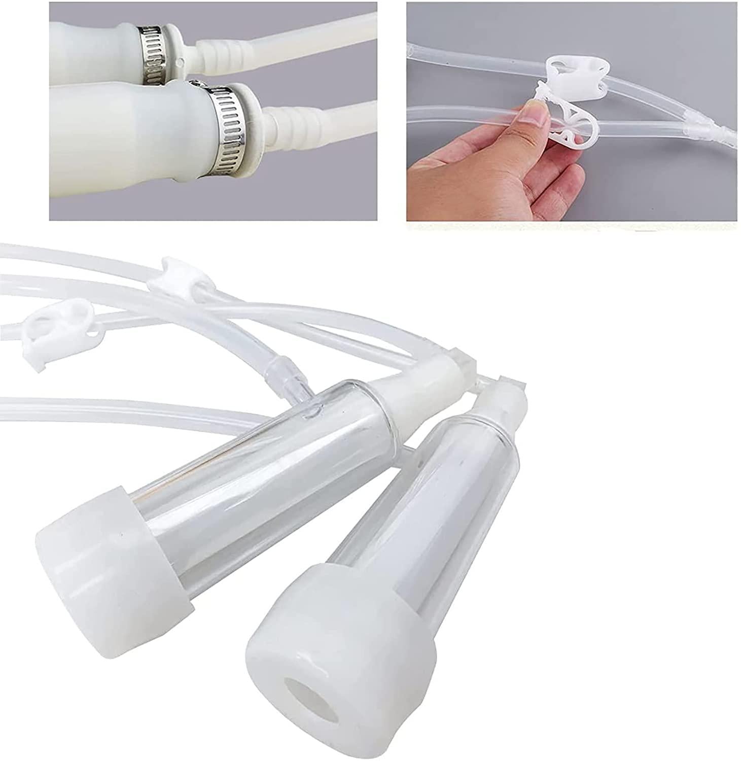 huidazhou 14l goat milking machine,portable pulsation vacuum pump goat milker livstock milking machine, cow milking machine electric, automatic portable livestock milking equipment
