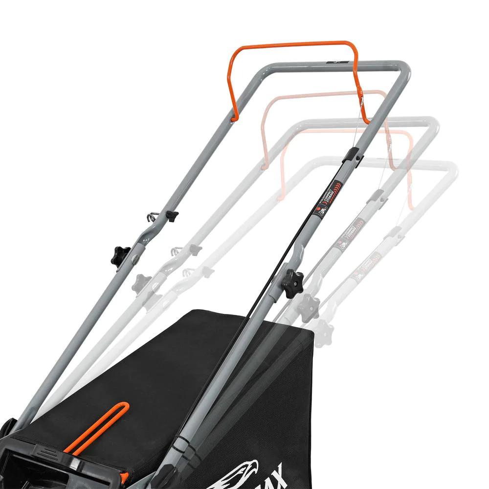 YARDMAX Push Lawn Mower 170 cc Engine Pull Cord Start Bagger 7-PPosition