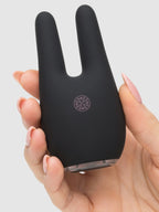 Mantric Rechargeable Dual Tip Clitoral Vibrator, Black