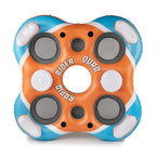 Rapid Rider Inflatable River Tube &amp; Rapid Rider 4 Person Floating Island